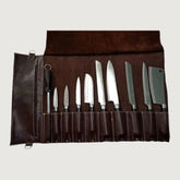 Burgundy Coloured Knife Roll